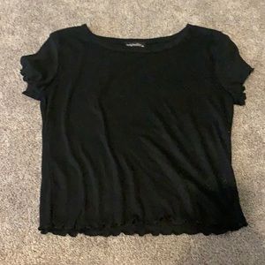 Black Dillards crop top